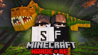 Can We Survive in Hollow Earth in Minecraft Hardcore!