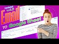 Email to Google Sheet - Data Parsing | Updated version - 4 | Google App Scripts