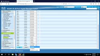 Cisco SG350-28 port Programming through GUI vlan creation and familiarization