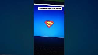 Draw Superman Logo Using Python