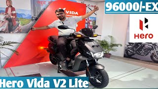 2025 Hero new Vida V2 Lite Review|🔥best electric scooter rs of 96000/-*ex