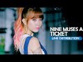 Nine Muses A - Ticket (Line Distribution)