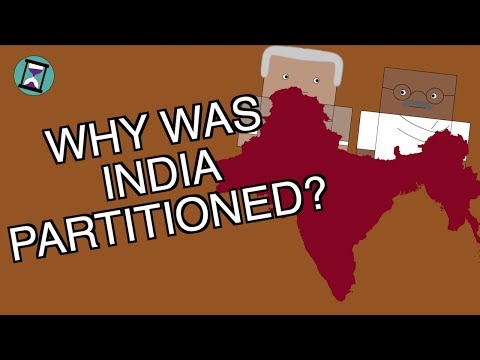 What caused India to become partitioned?
