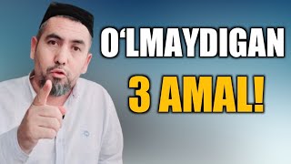 O‘LMAYDIGAN 3 AMAL! AGAR BULARNI QILSANGIZ! USTOZ JAMOLIDDIN HOLMIRZA HAFIZAHULLOH