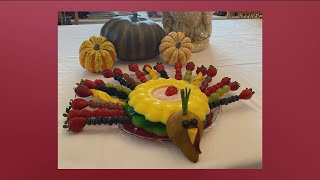 Turkey-Shaped Edible Centerpiece You NEED To Try