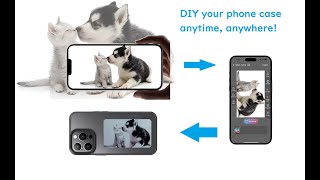 YATUO Smart Photo Rear Projection DIY IPHONE 15 CASE