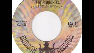 1910 Fruitgum Company - Pow Wow on Mono 1969 Buddah 45 rpm record.