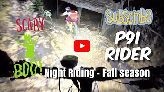 Night Riding Edmonton Trails 2020 Fall Season