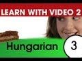 Learn Hungarian Vocabulary with Pictures and Video - Top 20 Hungarian Verbs 1