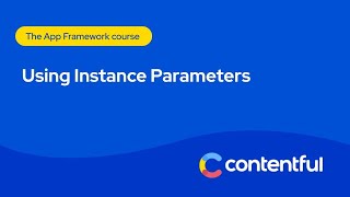 Instance parameters explained with examples