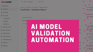 AI Model Validation Automation | Scale Model Risk Management with ValidMind