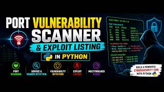 Python based Port Vulnerability Scanner and Exploit Listing Tool