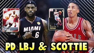 NBA 2K19 PINK DIAMOND LEBRON JAMES & SCOTTIE PIPPEN ARE INCREDIBLE! | 5 NEW CARDS IN NBA 2K19 MyTEAM