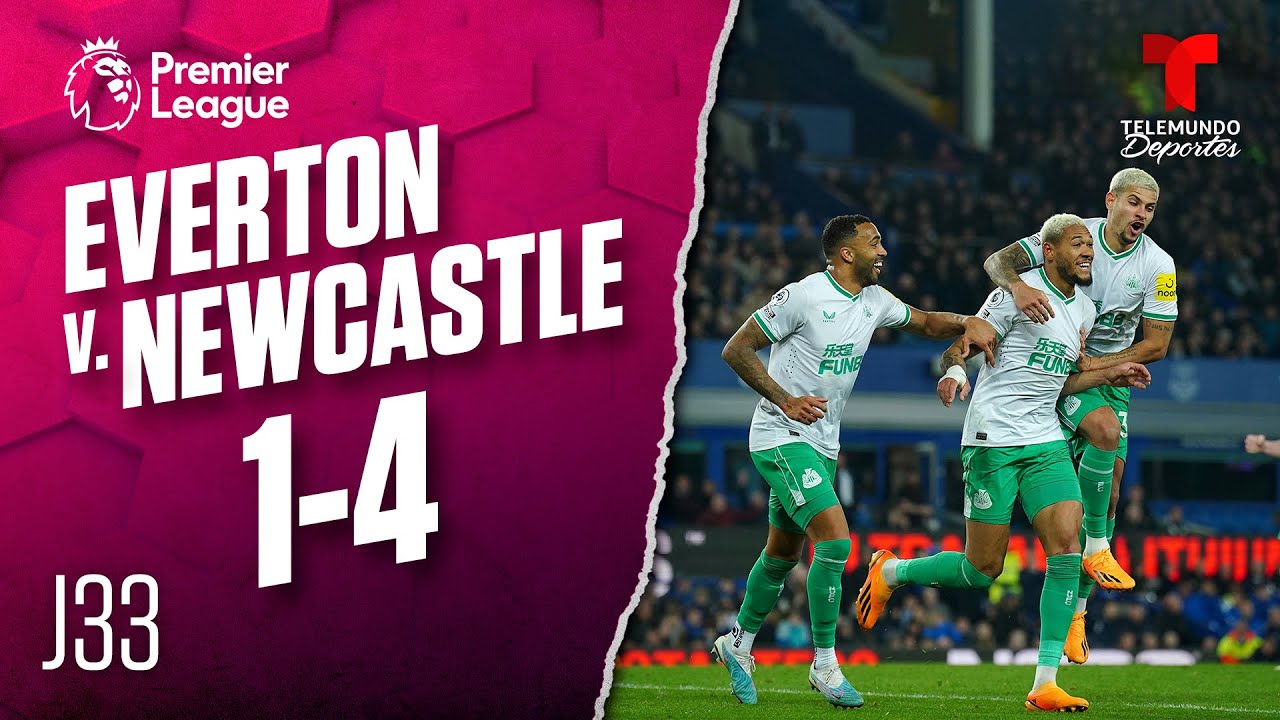 Highlights & Goals | Everton V. Newcastle 1-4 | Premier League ...