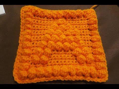 Crochet Bobble Letter Crochet Bobble Letter