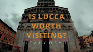 Is Lucca Italy worth visiting? | Tuscany! | Italy Adventure Day 1!