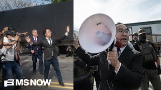 Dem senator pepper sprayed by ICE outside NJ detention center