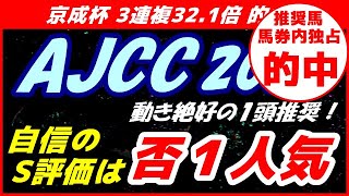 アメリカジョッキークラブカップ2021予想【最終評価決定】自信のS評価は否１人気馬！今回も最終追い切りから動き絶好馬１頭推奨！