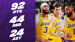 Davis (34 PTS), Reaves (29 PTS) & Russell (27 PTS) Lead Lakers In 2OT Thriller!