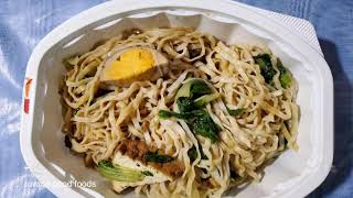 TAINAN EGG NOODLES AT 711 #特製鹽麴紅蔥肉燥 #臺南風味意麵