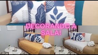 Decorando a sala!