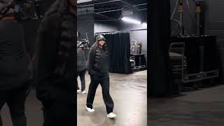 The Aces Big 3 are in the building 👀