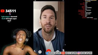 Messi video calls speed