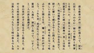 朗読　嶋崎藤村「破戒」第弐章　6/6(テキスト付)