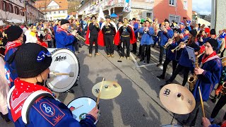 Pflumeschlucker Narrenmarsch - Narrenmusik Bonndorf | Schmutzige Dunschdig 2022 🇩🇪