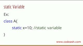 static keyword in java | use of static keyword in java
