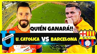 Universidad Catolica vs Barcelona • Liga Pro 2021 • Fecha 14 / Campeonato Ecuatoriano 2021