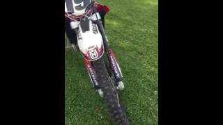 2010 Husqvarna TC450 walk around