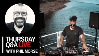Recording mixes, EQing, STEMS [Thursday DJing Q&A Live with Phil Morse]