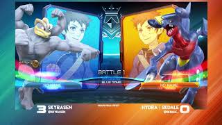 SkyRasen (Machamp) vs SKDale (Machamp/Chandelure/Garchomp) - Pokken at LWG - 8-14-18