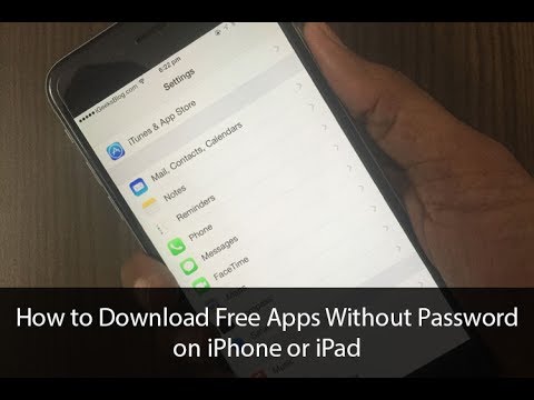 NEW!! How to download apps from AppStore without password!! NEW!! How to download apps from AppStore without password!!