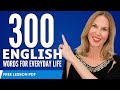 300 English Words for Every Day Life | English Vocabulary