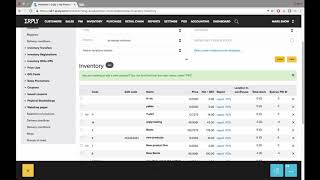 ERPLY Tutorials - Inventory