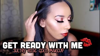 SULTRY ROSE GOLD SUMMER MAKEUP | TUTORIAL *Easy \u0026 Beginner-Friendly*