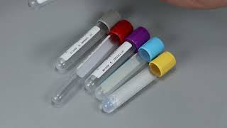 Disposable Blood Tube PET Or Glass For Hospital 100pcs/pack, 1800pcs/Carton.