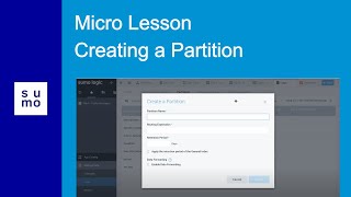 Microlesson: Creating a Partition