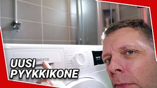 Uusi pyykinpesukone Bosch Serie 6