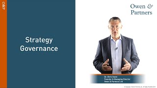 Strategy Governance