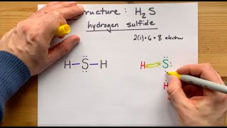 Lewis Structure of H2S, Hydrogen Sulfide