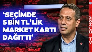 ‘Nebati Seçim Zamanı Market Kartı Dağıttı’ Ali Mahir Başarır’dan Gündem Olacak Sözler!