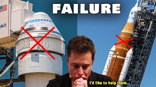 Disaster! Why so many worried about SLS & Starliner? How SpaceX saves US rocket industry...