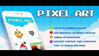 Pixel Art | Color By Number | Unity Source Code for Sale | sellmyapp com