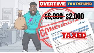 2025 Overtime Tax Deduction: The Manual Calculation (W-2 Warning) | Can't Find It #taxrefund