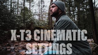 Fuji XT3 CINEMATIC Video Settings 4K