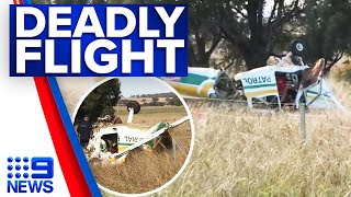 Two killed in light plane crash | 9 News Australia