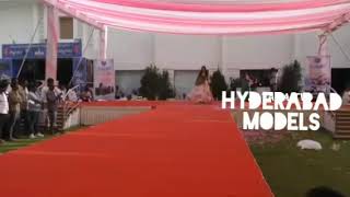 Hyderabad Models Fashion show at Photo Trade Expo 2019